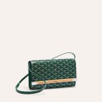 Goyard Monte-Carlo PM Clutch Green